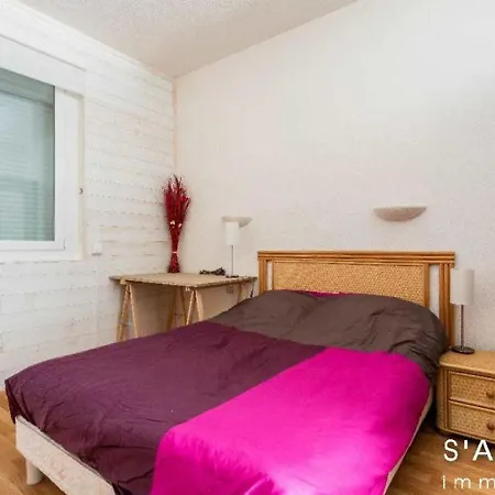 3 Pieces Climatise Au 1er Etage, Pres Du Marche A Marseillan-plage - Fr-1-326-659 * 马瑟伊兰