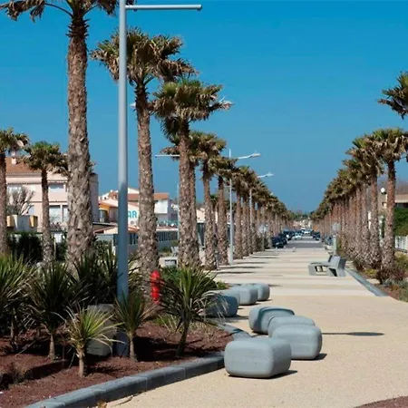 3 Pieces Climatise Au 1er Etage, Pres Du Marche A Marseillan-plage - Fr-1-326-659 公寓 马瑟伊兰