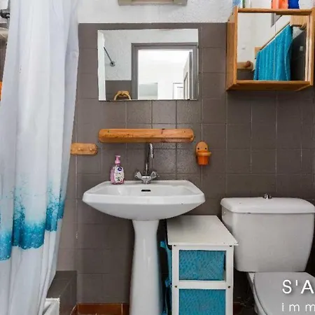 3 Pieces Climatise Au 1er Etage, Pres Du Marche A Marseillan-plage - Fr-1-326-659 马瑟伊兰