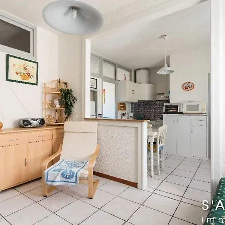 3 Pieces Climatise Au 1er Etage, Pres Du Marche A Marseillan-plage - Fr-1-326-659 马瑟伊兰