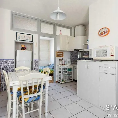 3 Pieces Climatise Au 1er Etage, Pres Du Marche A Marseillan-plage - Fr-1-326-659 公寓 *