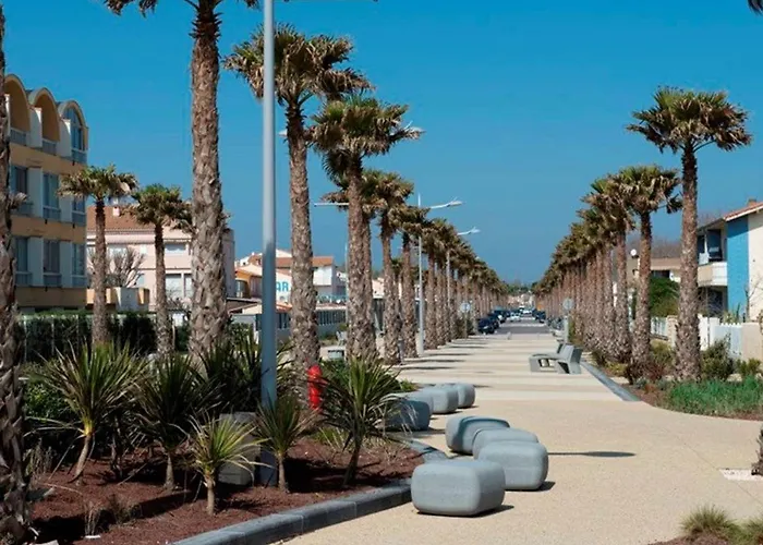 3 Pieces Climatise Au 1er Etage, Pres Du Marche A Marseillan-plage - Fr-1-326-659 Apartman Marseillan